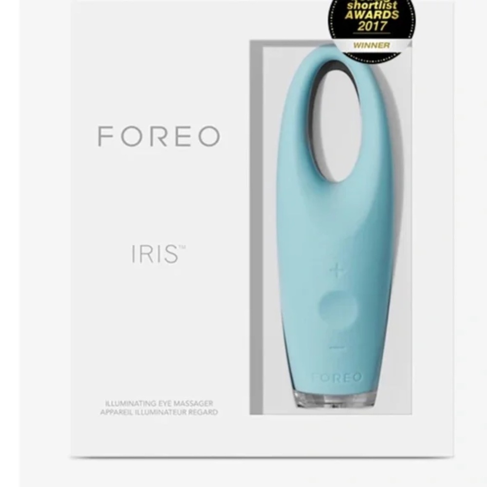 FOREO IRIS Illuminating Eye Massager In Blue NWB